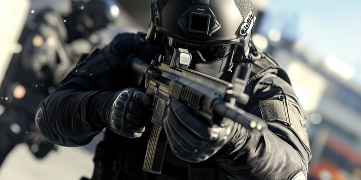 Virtual Velocity: A fast-paced VR training simulation for SWAT team members.