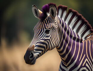 Naklejka premium Zebra
