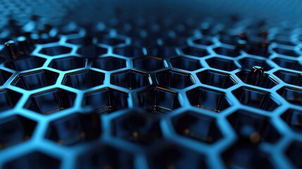 Fototapeta premium Macro view of graphene aerogel nanostructure