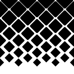 Downward square scale pattern