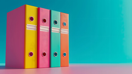 Binder office equipment 3D