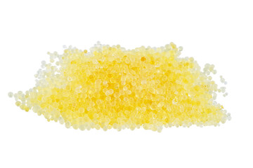 Silica gel isolated on a white background