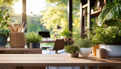 Close-Up of a Workspace or Environment, Depicting Various Settings and Ambiances