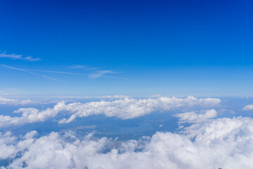 富士山からみた雲海11(Sea of ​​clouds seen from Mt. Fuji)
