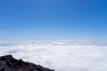 富士山からみた雲海06