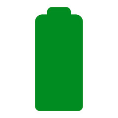 Battery 100 Full Procent Icon Vector