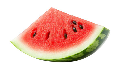Fresh Watermelon Slice with Seeds