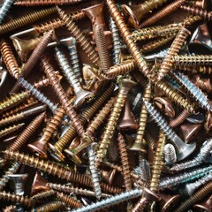 Schrauben Diverse Haufen