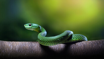 Obraz premium Close-Up of a Snake