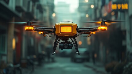 Autonomous AI-powered delivery drones using facial recognition for secure package delivery: Drones that scan and verify identities to ensure that packages reach the right recipients.