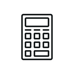 Calculator stationery icon vector design templates simple and modern