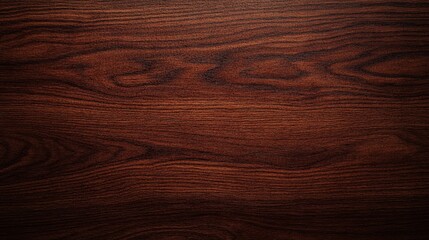 Fototapeta premium A close-up of rich, dark wooden texture showcasing natural grain patterns.