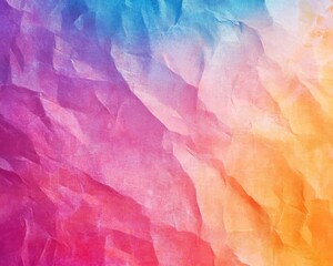 Fototapeta premium Colorful gradient abstract background featuring a textured paper finish