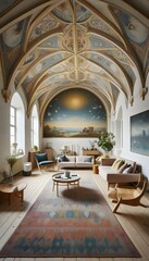 Chapel converted into a home