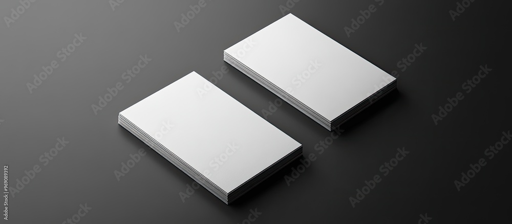 Aufkleber memo card business card featuring clipping paths. with copy space image. Place for adding text or design