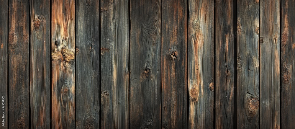Aufkleber aged wooden wall. with copy space image. place for adding text or design