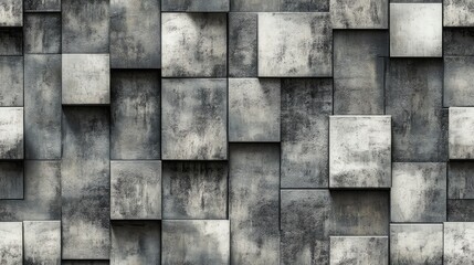 3D illustrated grunge wall texture