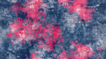 Gray and Red Texture with Seamless Tie Dye Effect Ink Streaks and Stains Ethnic Bohemian Blue Splatter Abstract Wash Spots Creative Ink Spill in a Seamless Pattern Blue Tie Dye Canvas Design Red G