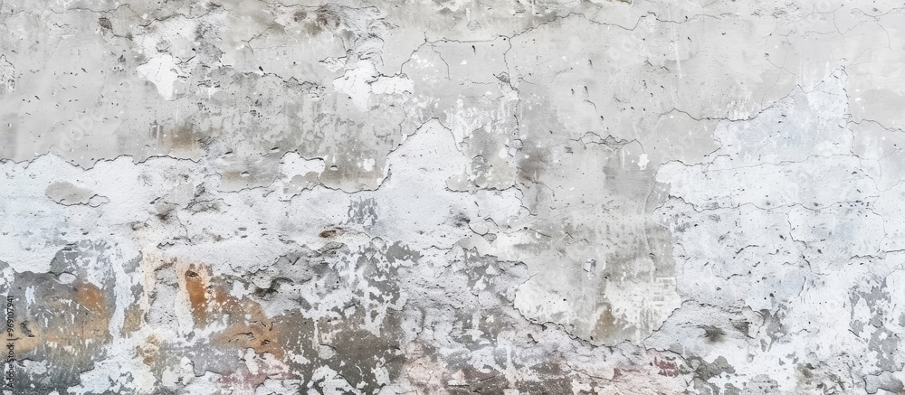 Poster vintage gray painted concrete wall texture. with copy space image. place for adding text or design