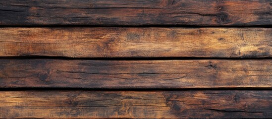 Fototapeta premium Aged teak wood texture backdrop Classic wood background. with copy space image. Place for adding text or design