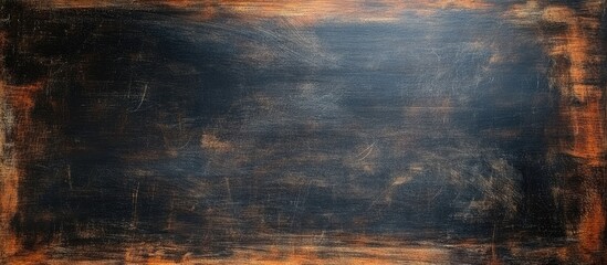 Obraz premium Blank chalkboard brown blackboard surface with copy space