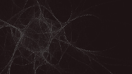 abstract halftone dot pattern background