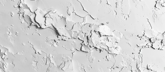 Fototapeta premium Abstract white and gray concrete texture background White cement wall texture for interior design Copyspace for adding text Loft style