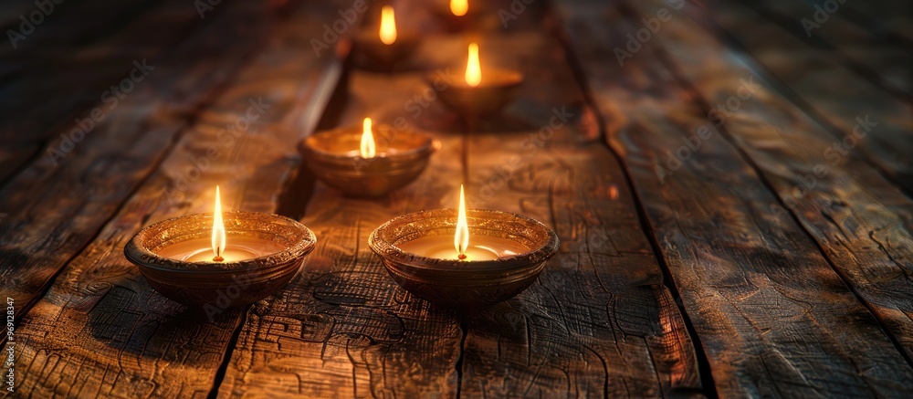 Poster buddhism utilizing candles yantra and the mantra in sanskrit om tare tuttare ture svoha which transl