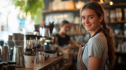 Coffee Shop Barista.