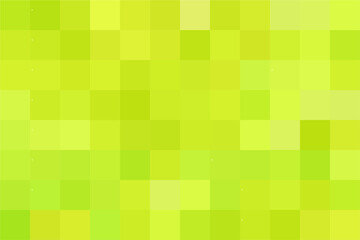 Mosaic green pixel background. Geometric abstract tile background. 