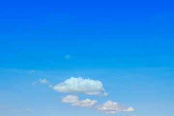 gradient background blue sky and white clouds. space for text and creative design