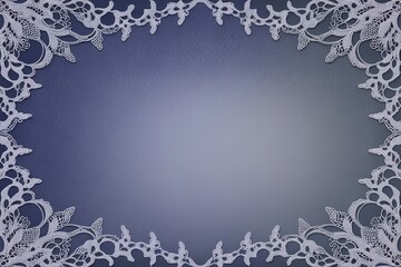 Romantic Lavender Blue Gray Lace Gradient Background with Detailed Textured Design
