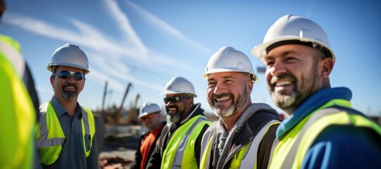 Obraz premium Construction hardhat helmet worker.