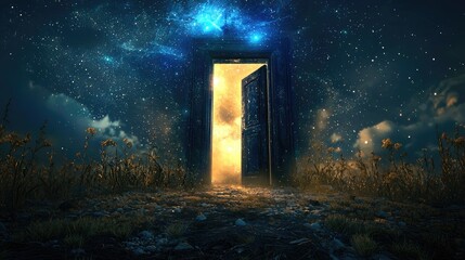 Surreal doors leading to alternate quantum realities
