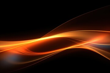 Fototapeta premium Orange Light effect light backgrounds pattern.