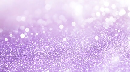 Elegant Soft Lilac Glitter Texture Background with Subtle Sparkle, Providing Space for Personalized Messaging for Invitations, Marketing Designs, or Artistic Backdrops