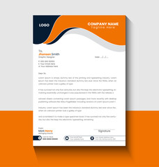  Professional business letterhead template,generating a professional impression,simple letterhead.