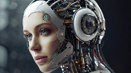 Data science processing and analysis, artificial intelligence concept.