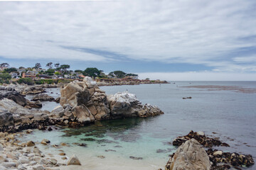 Obraz premium rocks and ocean