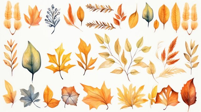 October Background. View