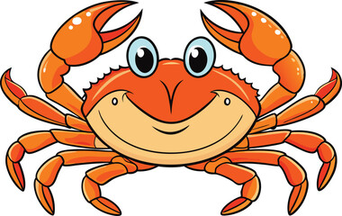 line art of a crab 