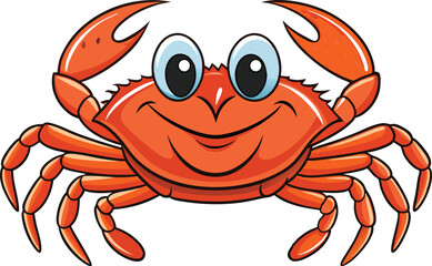 line art of a crab 