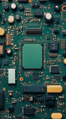 High Resolution Close Up Image of Circuit Boards, Ideal for Technology and Electronics Themes