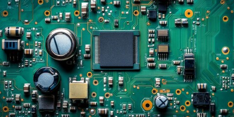 High Resolution Close Up Image of Circuit Boards, Ideal for Technology and Electronics Themes