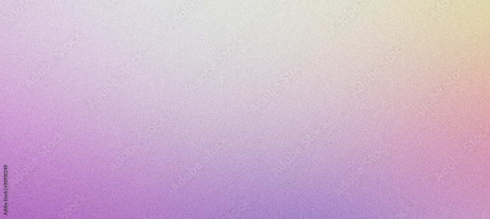 Wall mural Purple and yellow gradient background featuring a grainy texture