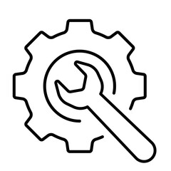 automotive of car service & maintance icon