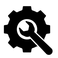 automotive of car service & maintance icon