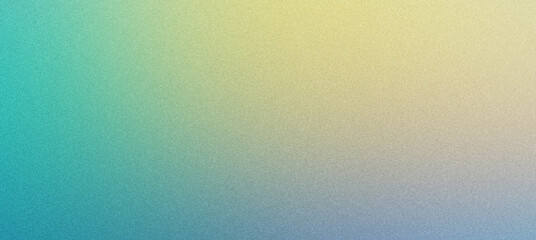 Obraz premium Abstract grainy texture background fading from blue to yellow
