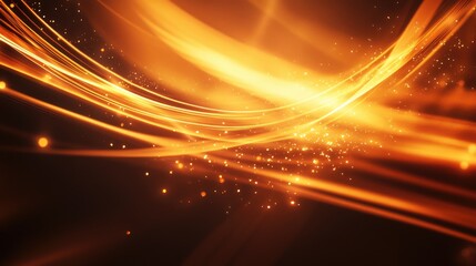 An abstract background with dynamic, intersecting lines and light bursts, giving a sense of movement and energy.