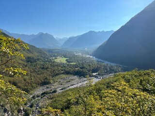 Soca River Valley (Bovec, Slovenia) - Soca Flusstal (Slowenien) - Valle del Fiume Soča - Dolina reke Soče ili dolina rijeke Soče (Slovenija) © Mario